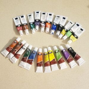 ROYAL LANGNICKEL ESSENTIAL lot of 22 tubes paint 12 ml